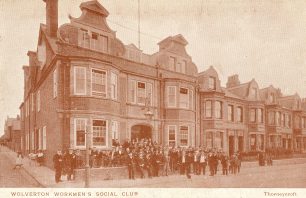 Wolverton Working Men's Club on the Stratfrod Road - 'The Bottom Club'.
