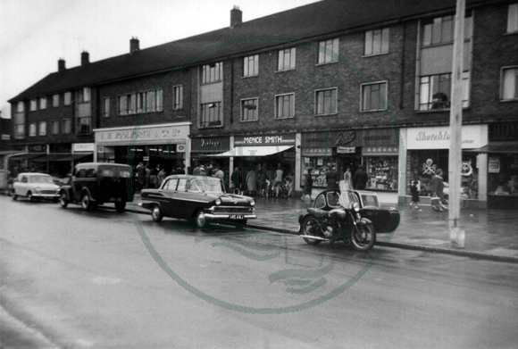 Shops on Queensway, Bletchley c1960s