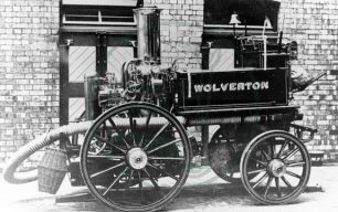 Wolverton Fire Brigade steam pump engine c1910