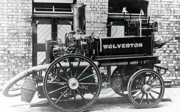 Wolverton Fire Brigade steam pump engine c1910