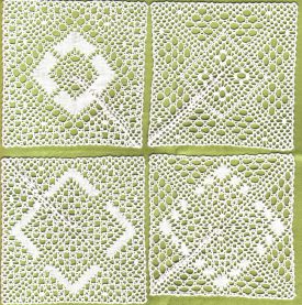 Colour image of Lace samples