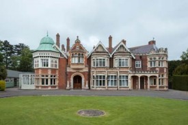 Frontage Bletchley Park Mansion