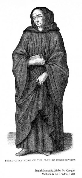 Benedictine Monk from a Cluniac order.