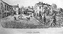 Old Picture Aspley Classical Academy 1800's