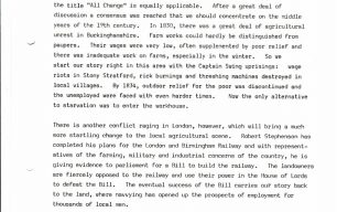 All Change' Newsletter - November (1976).