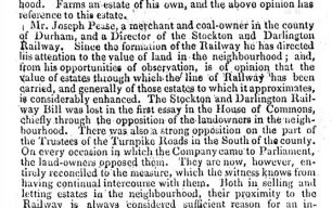 Northampton Mercury - Extract on how coaching has progressed  (1831).