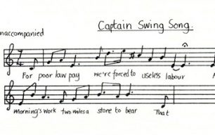 All Change 'Captain Swing Song' music and lyrics (Act 1 - Sc.2).
