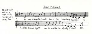 All Change 'James McConnell' music and lyrics (Act 2 - Sc.2).