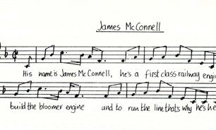 All Change 'James McConnell' music and lyrics (Act 2 - Sc.2).