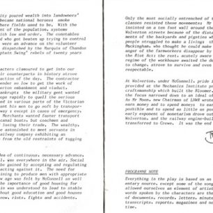 Conclusion of introduction plus programme notes (1985).