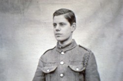 Photograph of Albert French in Uniform