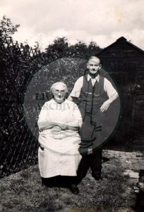 Interview with Mrs Perkins (b.1903) and Ernest Perkins (b.1904) about employment at Bletchley Park by the Leon family and the Bletchley Show.