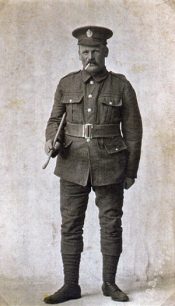 Photograph of William, G. Hawes  in uniform