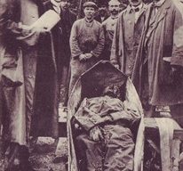 German Soldier in coffin