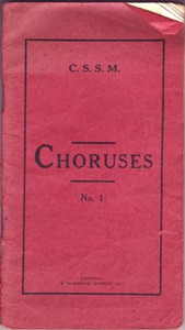 C.S.S.M "Golden Bells" Hymn Book. Book of Choruses No. 1