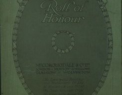 Slide of the cover from McCorquodales Roll of Honour.