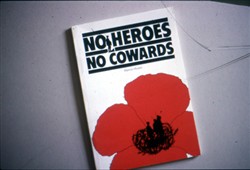 Colour slide of Hawtin Mundy's book 'No Heroes No Cowards'.