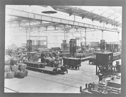 Photograph of the cell shop, Wolverton Works