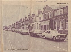 Newspaper Cutting of Stratford Road Wolverton