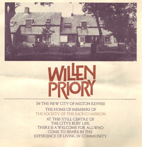 Leaflet of Willen Priory
