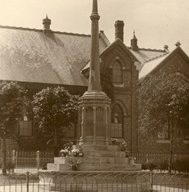 Photograph showing Wolverton War Memorial