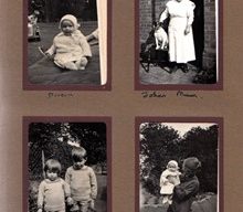 Black and White Photograph Album of Albert Mander's Family