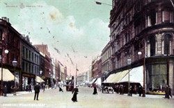 Photographic postcard "Donegal Place, Belfast"