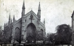 Photographic postcard "Church"