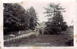 Photographic postcard "Leckhampstead"