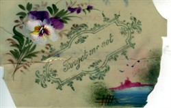 Illustrated postcard "Forget me Not"