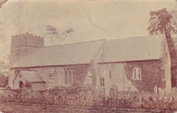Photographic postcard "Church"