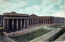 Photographic postcard "British Museum"