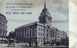 Photographic postcard "Old Bailey"