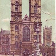 Photographic postcard "Westminster Abbey"
