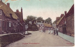 Photographic postcard "Duston, Northampton"