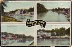 Photographic postcard "Greetings from Richmond"