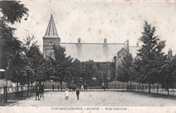 Postcard of the Congregational Church, Wolverton