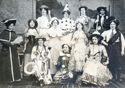 Photograph of Nellie Smith Fancy Dress Group for Bradwell Fete