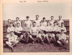 Olney RFC 1st XV team 1959-60