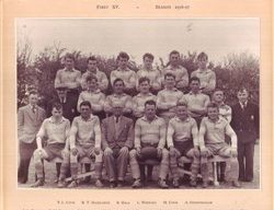 Olney RFC 1st XV team 1956-57
