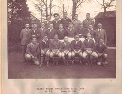 Olney RFC 1st XV team 1947-48