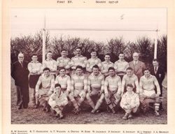 Olney RFC 1st XV team 1957-58