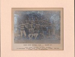 The first Olney RFC team in 1877
