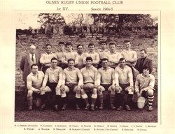 Olney RFC 1st XV Season 1964-65