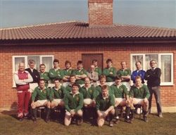 The opening of the Olney Rugby Union Football Club clubhouse 10th April 1988