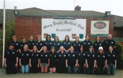 Olney Ladies XV 2003-04, East Midlands 3 League Champions.