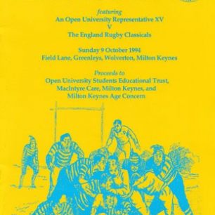The Open University Rugby Festival Programme