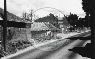 Photograph of main road through Old Bradwell (1971).