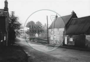 Photograph of Vicarage Road Old Bradwell (1971).