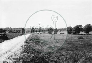 Photograph of fields being developed south of Stony Stratford (1971).